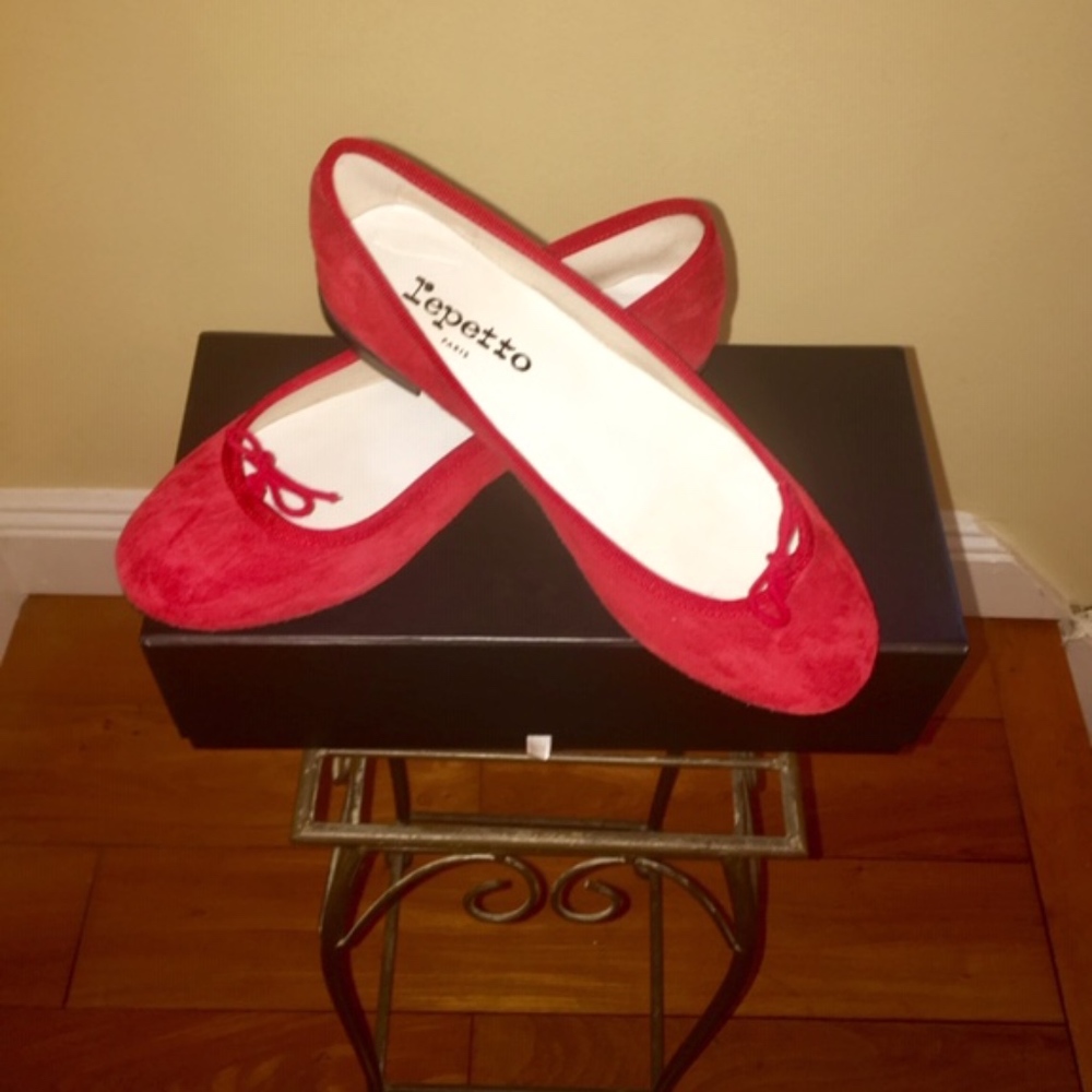 Repetto Suede Ballet Flat